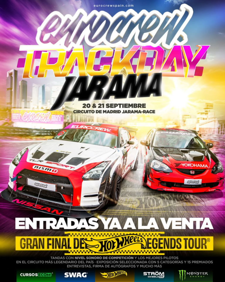 ¡Nos vemos en la Eurocrew del Jarama! Nuevos coches, próximos eventos y mucho más