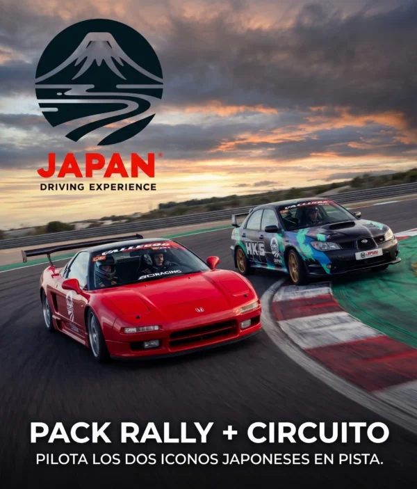Pack de experiencia "Rally + Circuito"
