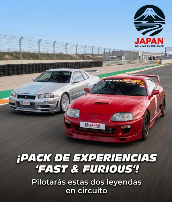 Pack de experiencia "Fast&Furious"