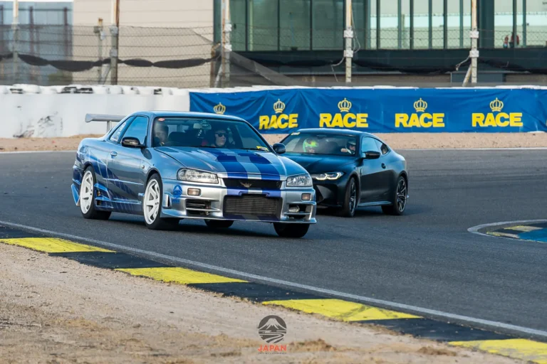 Conducir un R34 en circuito en España: cómo es la experiencia